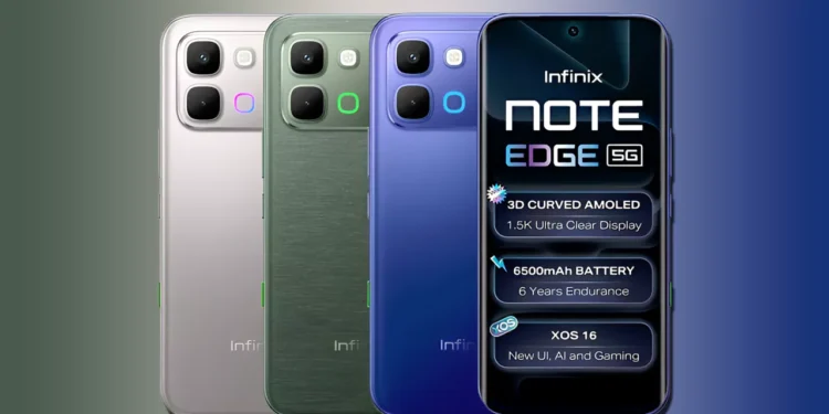 Infinix Note Edge 5G